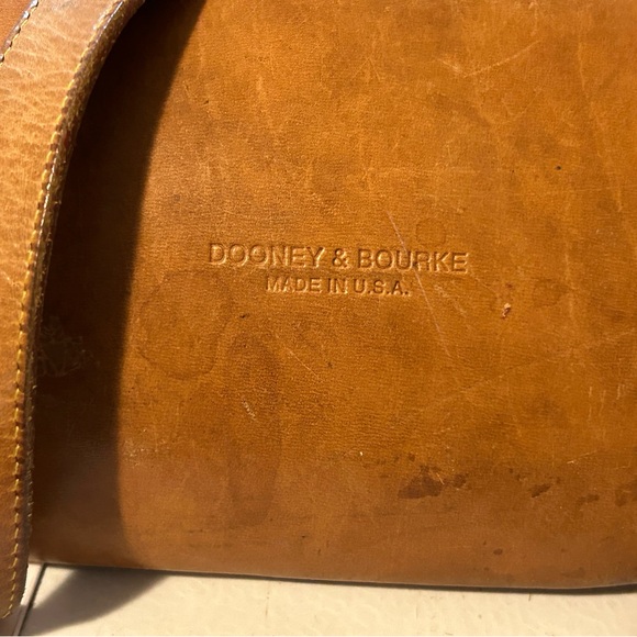 Dooney & Bourke Brown Leather Bag - Picture 1 of 7